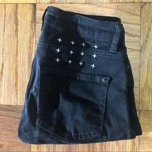 Ksubi black skinny jeans